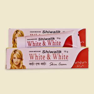 Shiwalik White & White Fairness Cream - Pack Of 1 - Advanced Skin Brightening Formula, Natural Ingredients, Long-Lasting Radiance (15G)